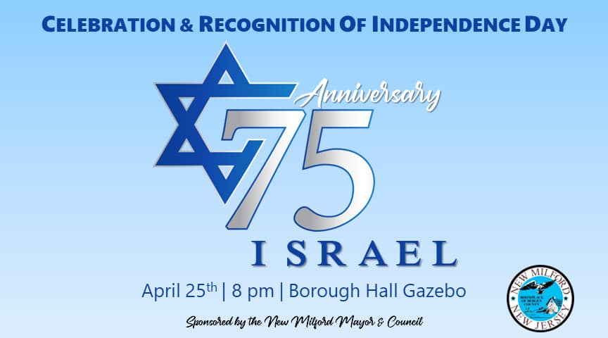 Israel @ 75 Anniversary Flag Raising