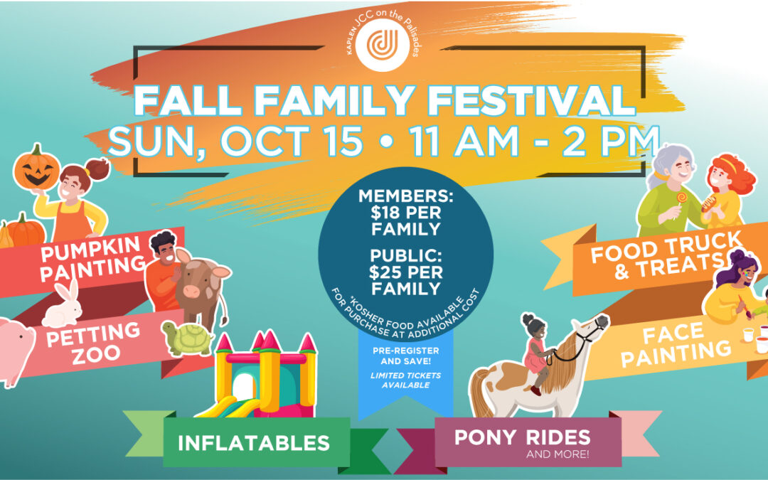 Kaplen JCC on the Palisades: Fall Family Festival 2023
