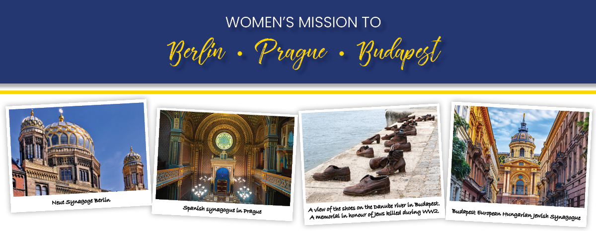 Mission - Berlin - Praque - Budapest April 2026 Header